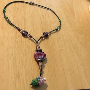 Oil pendant holder necklace